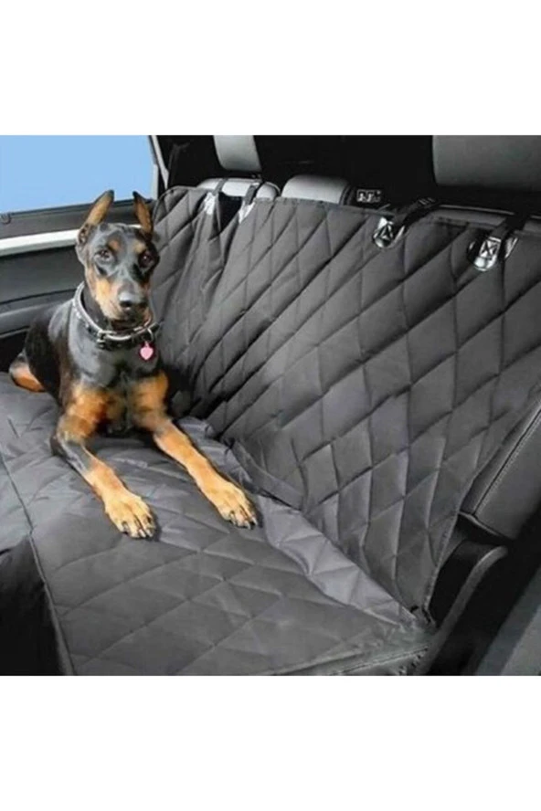 Araç Araba Içi Arka Koltuk Sıvı Geçirmez Evcil Hayvan Kedi Köpek Örtüsü Kılıfı Tüy Toplama Brandası - 2