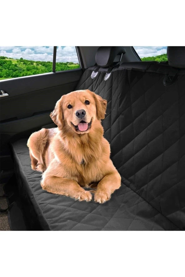 Araba Oto Araç Koltuk Kılıfı Örtüsü Sıvı Su Geçirmez Evcil Hayvan Kedi Köpek Kıl Tüy Toplama Örtüsü - 2