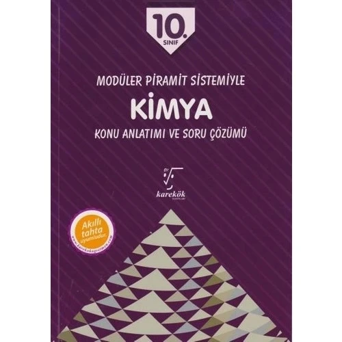 10.SINIF KİMYA KONU ANLATIM SORU ÇÖZÜMÜ  KAREKÖK