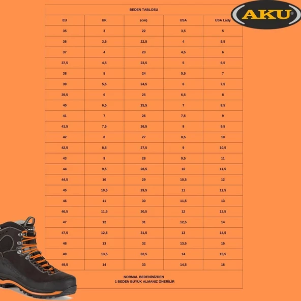 Aku Bellamont III Nubuk Goretex Ayakkabı A528052 - 7