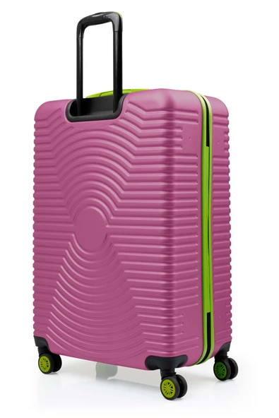 Büyük Boy Valiz 4x2 Teker Pembe 1169 - Resim 5