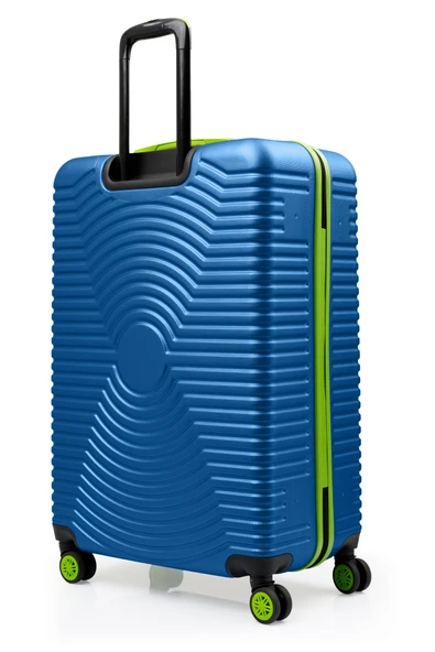 Büyük Boy Valiz 4x2 Teker Mavi 1169 - Resim 4