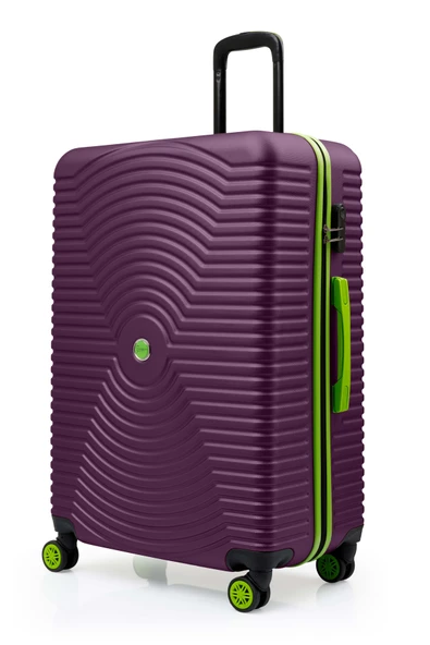 Büyük Boy Valiz 4x2 Teker Mor 1169 ürün görseli