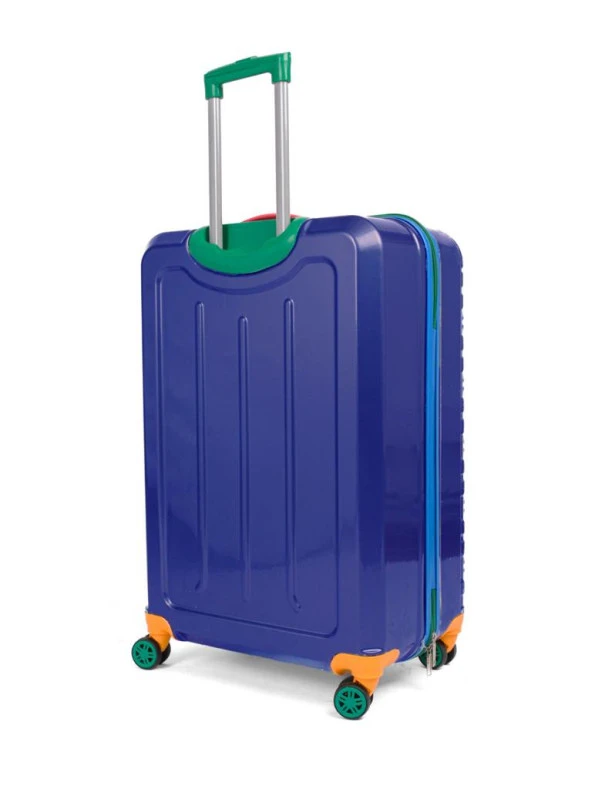 Kabin Boy %100 Polikarbon Valiz 4x2 Teker Lacivert 1089 - Resim 2