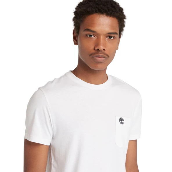Timberland Chest Pocket Erkek Tişört  TB0A2CQY1001 - Resim 3