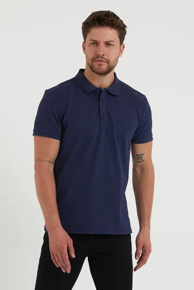 Erkek Regular Fit Polo Yaka 5li T-shirt  Çok Renkli - 3