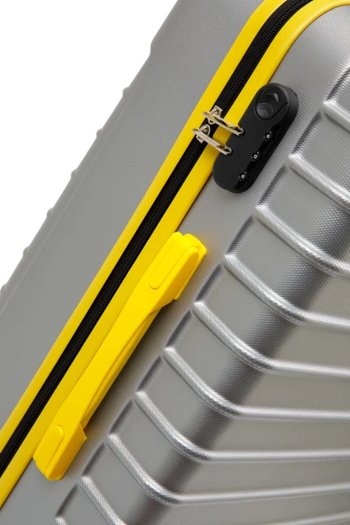 Kabin Boy Valiz 4x2 Teker Gri 1168 - Resim 7