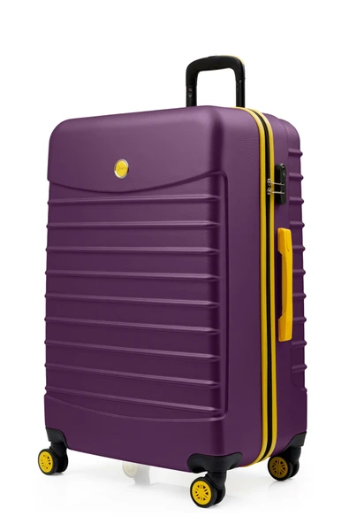Büyük Boy Valiz 4x2 Teker Mor 1168 ürün görseli