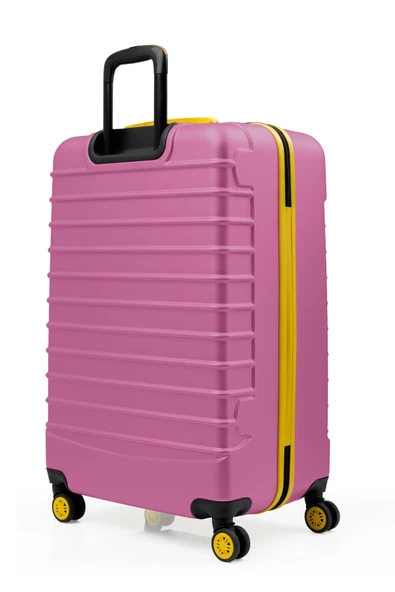 Büyük Boy Valiz 4x2 Teker Pembe 1168 - 5