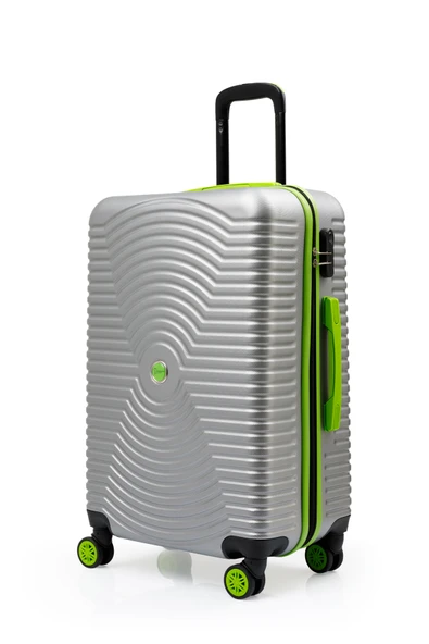 Orta Boy Valiz 4x2 Teker Gri 1169 ürün görseli