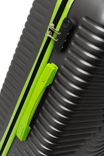 Orta Boy Valiz 4x2 Teker Antrasit 1169 - Resim 7