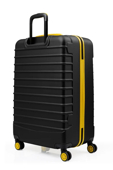 2'li Valiz Seti Büyük Boy - Orta Boy Siyah 1168 - Resim 6