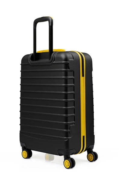 2'li Valiz Seti Büyük Boy - Orta Boy Siyah 1168 - Resim 8