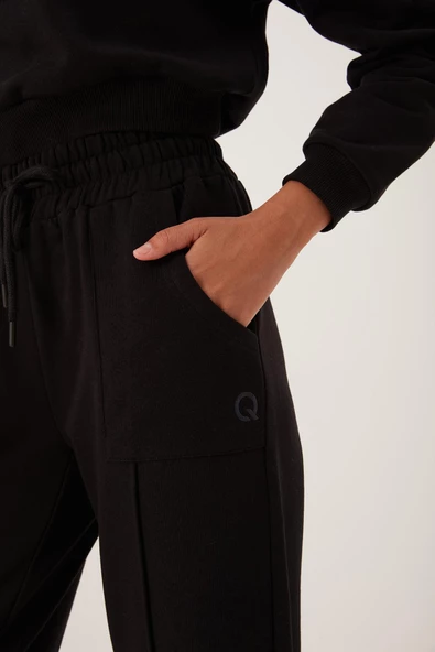 Kadın Sweat Eşofman Takımı Siyah - 3