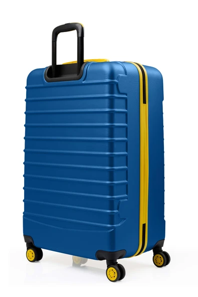 2'li Valiz Seti Büyük Boy - Kabin Boy Lacivert 1168 - Resim 9