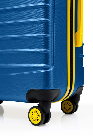 2'li Valiz Seti Büyük Boy - Kabin Boy Lacivert 1168 - Resim 6