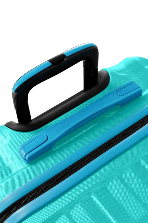 2'li Valiz Seti Büyük Boy - Kabin Boy Su Yeşili 1167 - Resim 6