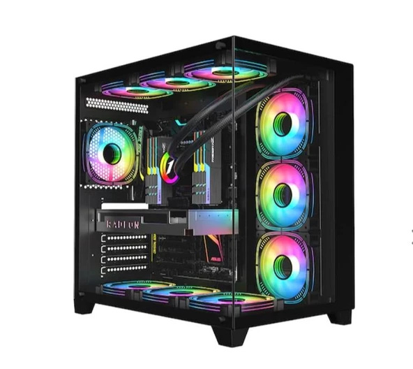 DFS Gaming TITAN-GAREN RYZEN 7 7800X3D-RTX 4070 TI SUPER-B650-1TB M.2-32GB DDR5 RAM OYUNCU BİLGİSAYARI