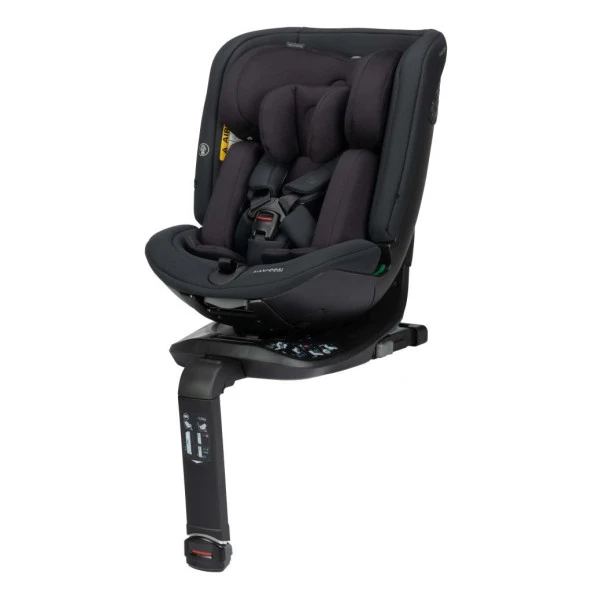 Maxi-Cosi Spinel 360 Plus Derece Dönebilen Yatabilen İsofix'li 0-36 Kg Oto Koltuğu Authentic Black