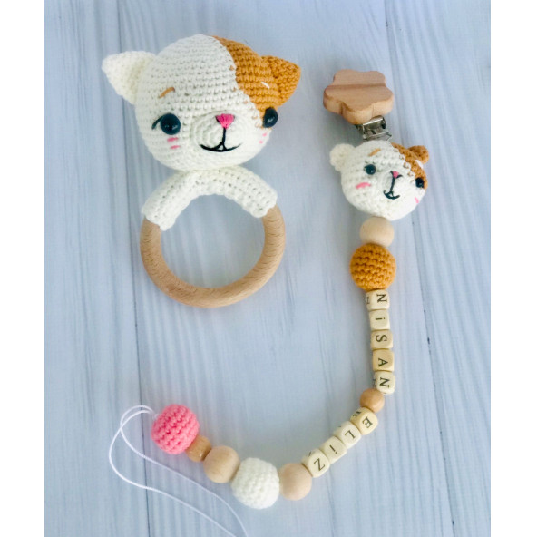 Kedi emzik askısı ve çıngırak