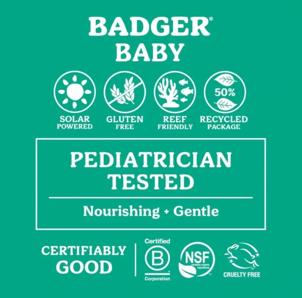 Badger Bebek Güneş Kremi SPF40 87 mL - Resim 3