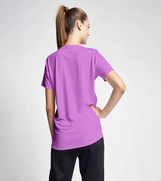 Lescon 24S-2204-24B Kadın Kısa Kollu T-shirt - 6