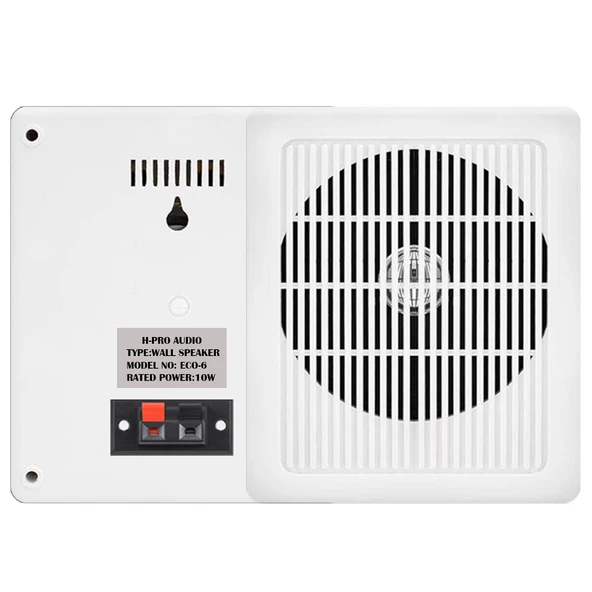 Nwork Wall Eco-6 Sütun Hoparlör 16Cm 10 Watt Trafolu Beyaz 1 Adet - 2