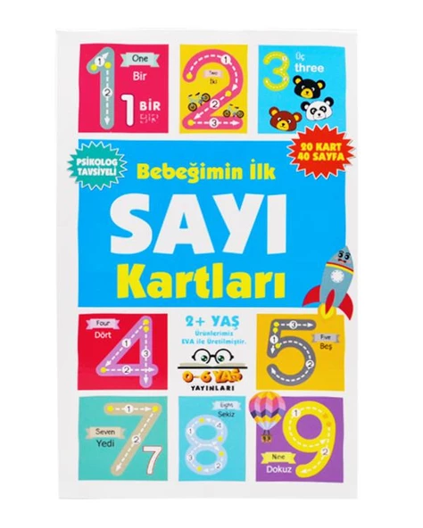 Bebeğimin İlk Sayı Kartları