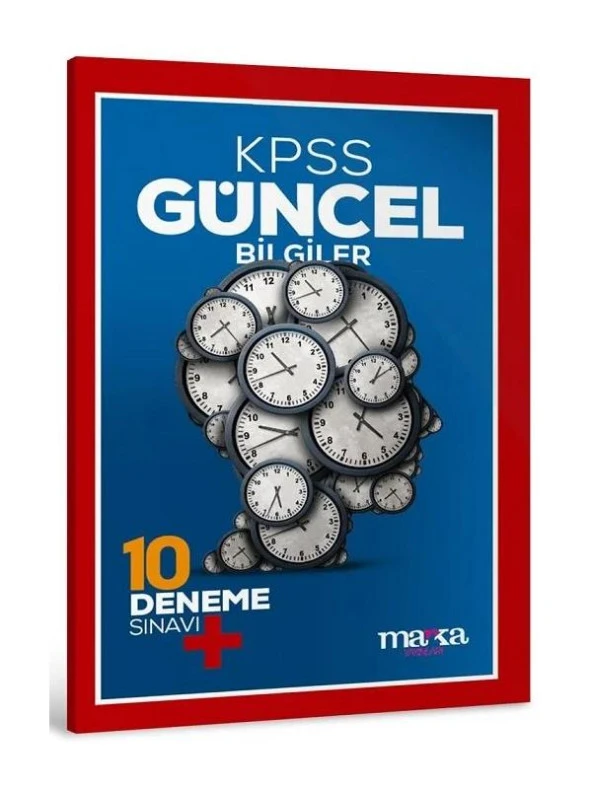 Marka KPSS Güncel Bilgiler 10 Deneme İlaveli Marka Yayınları