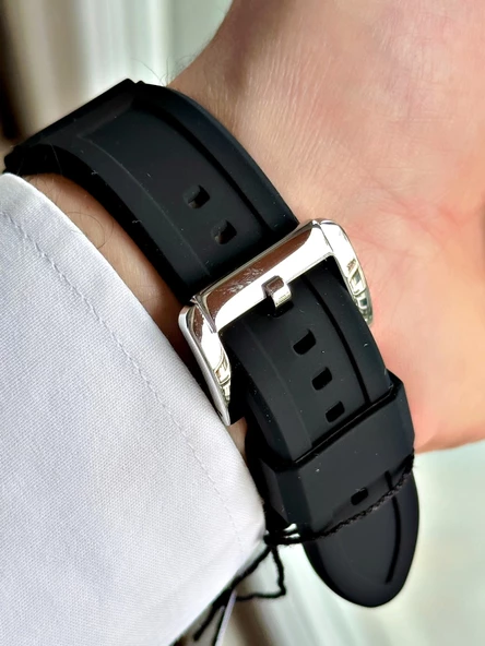 Ferrucci Function FCF.03345FS.01 Silikon Kordon Erkek Kol Saati - Resim 2