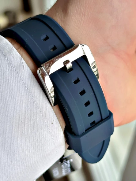 Ferrucci Function FCF.03345FS.02 Silikon Kordon Erkek Kol Saati - Resim 2