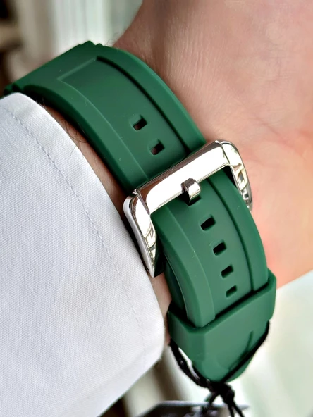 Ferrucci Function FCF.03345FS.05 Silikon Kordon Erkek Kol Saati - Resim 2