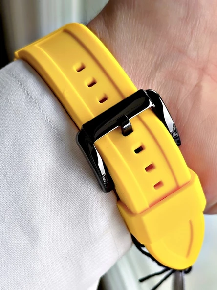 Ferrucci Function FCF.03345FS.06 Silikon Kordon Erkek Kol Saati - Resim 2