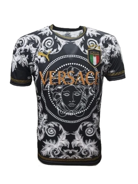 İtalya İ01443  Versace Özel Profesyonel Maç Forması 2022-2023