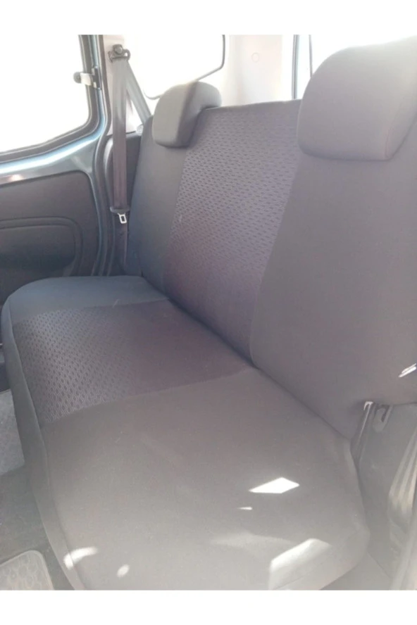 Drexpress Oto Koltuk Kılıfı Tam Set Üniversal Siyah Renk 8 Parça - 5