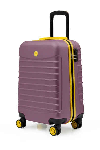 2'li Valiz Seti Büyük Boy - Kabin Boy Rose 1168 - Resim 7