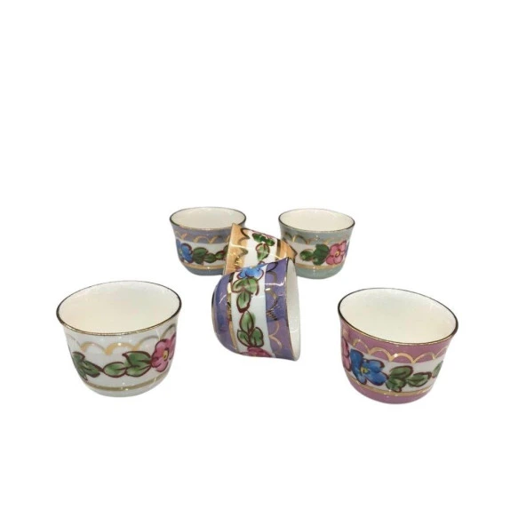 PORSELEN EL BOYAMA MIRRA 6'LI MAVİŞ MİKS ürün görseli