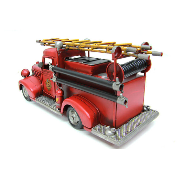 Dekoratif Metal İtfaye Arabası C0772 Model-M83 - 3