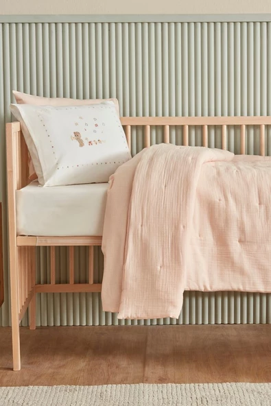 Bebek Eloise Müslin Comfort Set Pudra