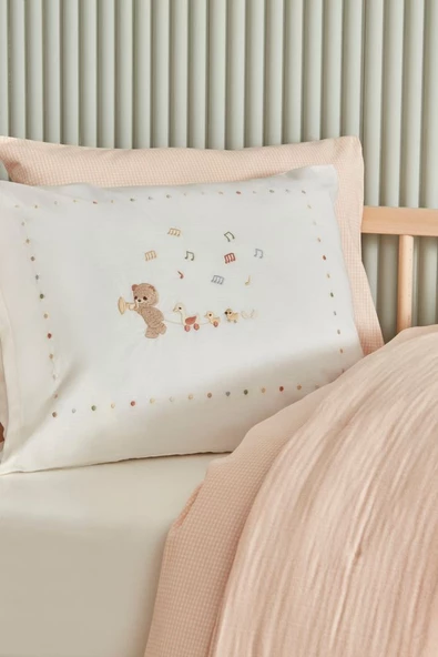 Bebek Eloise Müslin Comfort Set Pudra - 3