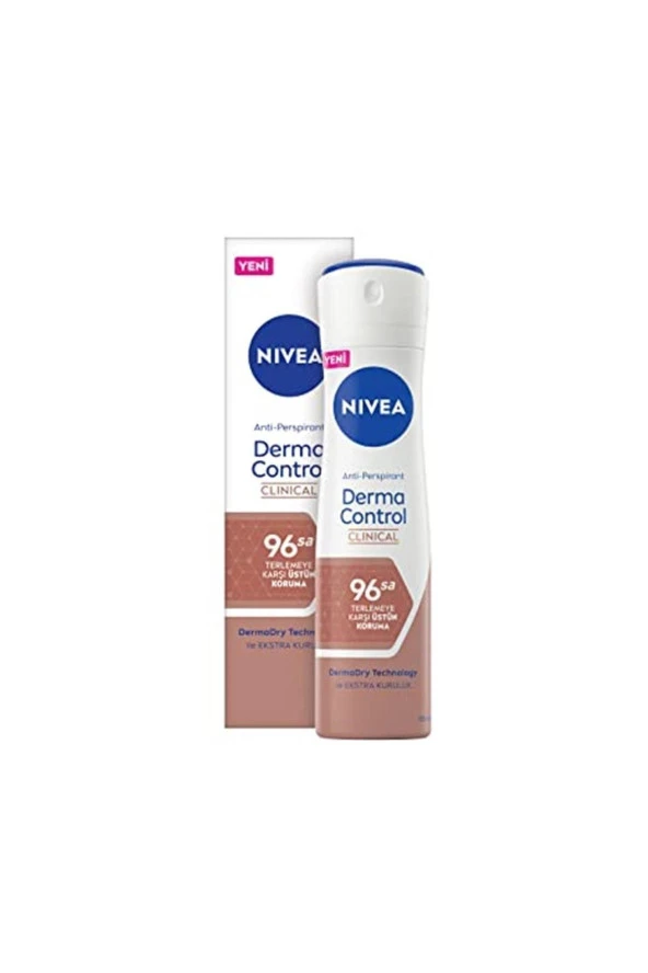 Nivea Derma Control Clinical Kadın Sprey Deodorant 150 ml