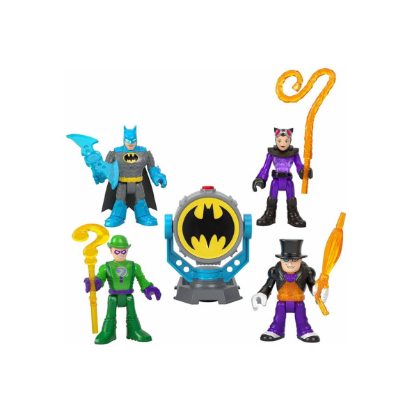 Imaginext Batman Dc Super Friends Bat Tech Bat-Signal Figür Seti - 2