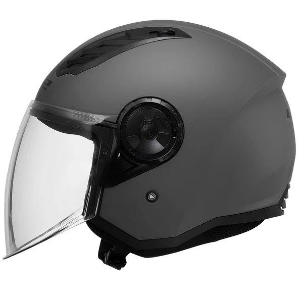 LS2 AIIRFLOW 2 MAT TITANIUM KASK - 2