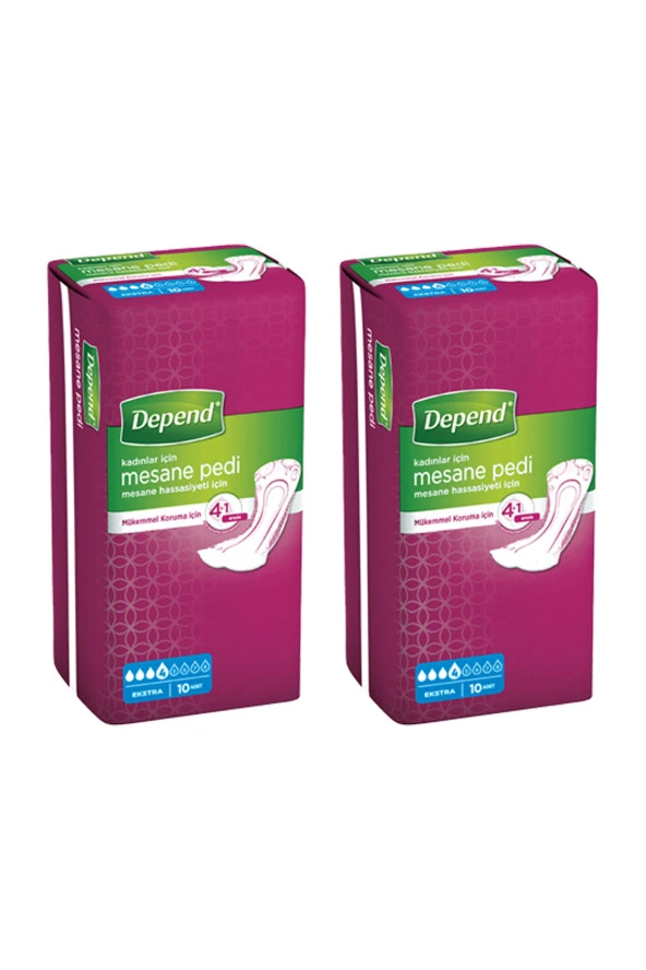 Depend Lohusa Pedi Büyük Boy 2 Paket 20 Adet