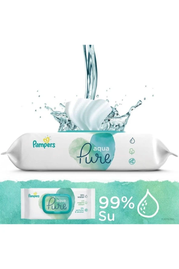 Prima Pampers Aqua Pure Islak Mendil 9X48li