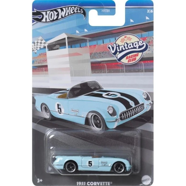 Hot Wheels Vintage Racing Club 1955 Corvette HRT81 HRV01