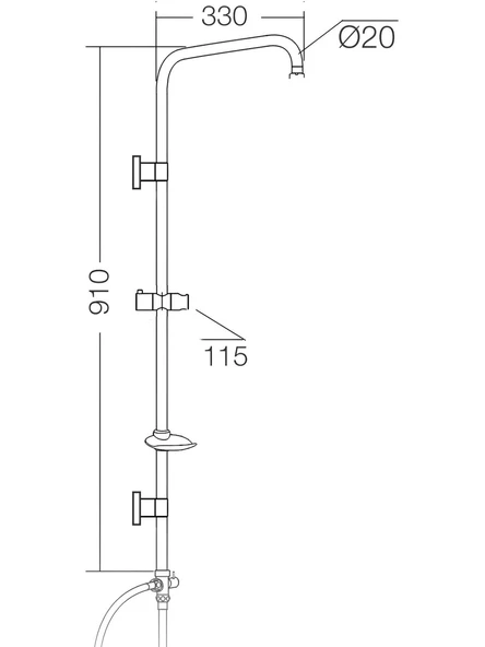 Penta Duş Sistemi 6998 - 2