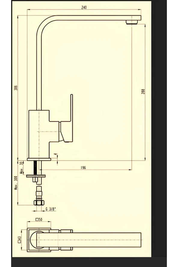 Penta Loya Evye Bataryası Krom 4405 - 2