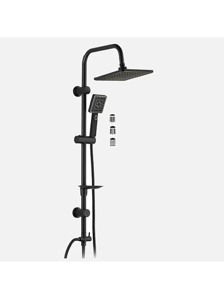 Penta 6976B Siyah Tepe Duş Sistemi