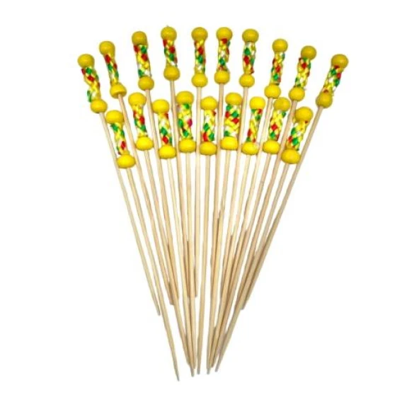 SARI BONCUKLU UZUN SUNUM KÜRDANI - 2